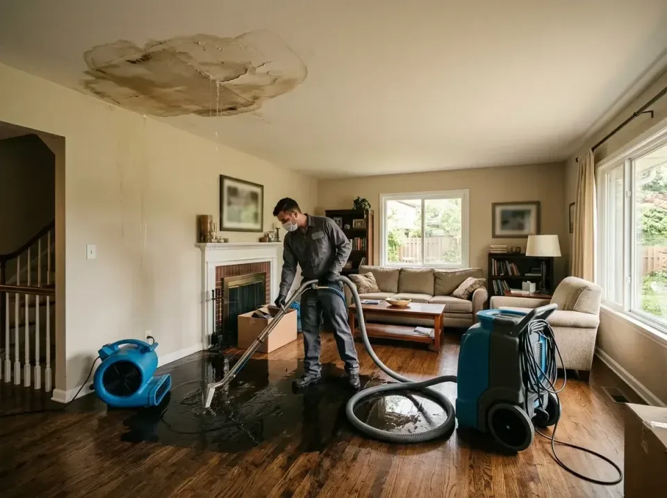 attic-pipe-burst-ceiling-drip-008 — frequently asked questions, Water Damage Restoration & Carpet Care in Heathcote, NJ